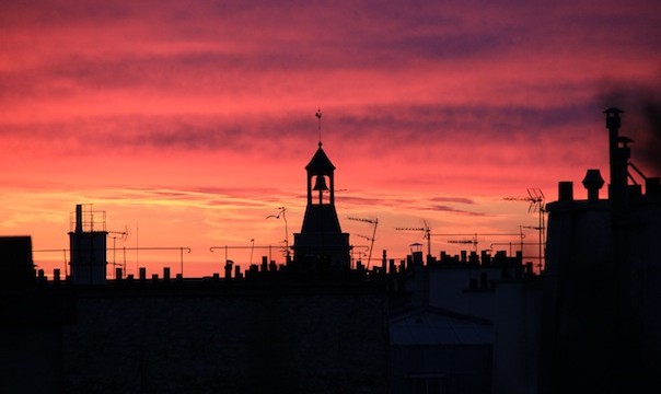 Le Clocher de l'église Notre-Dame des Blancs Manteaux