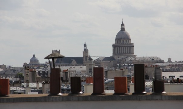 Le Panthéon, l'église Saint-Etienne-du-Mont et la coupole de la Sorbonne