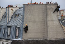 Les alpinistes du Ciel. Sky climbers.